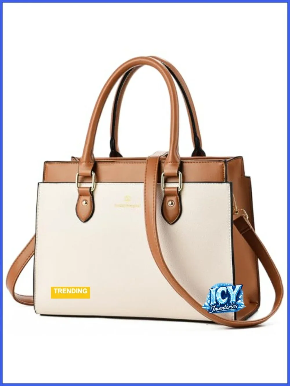 Women's Satchel Handbag Faux Leather Top Handle Crossbody